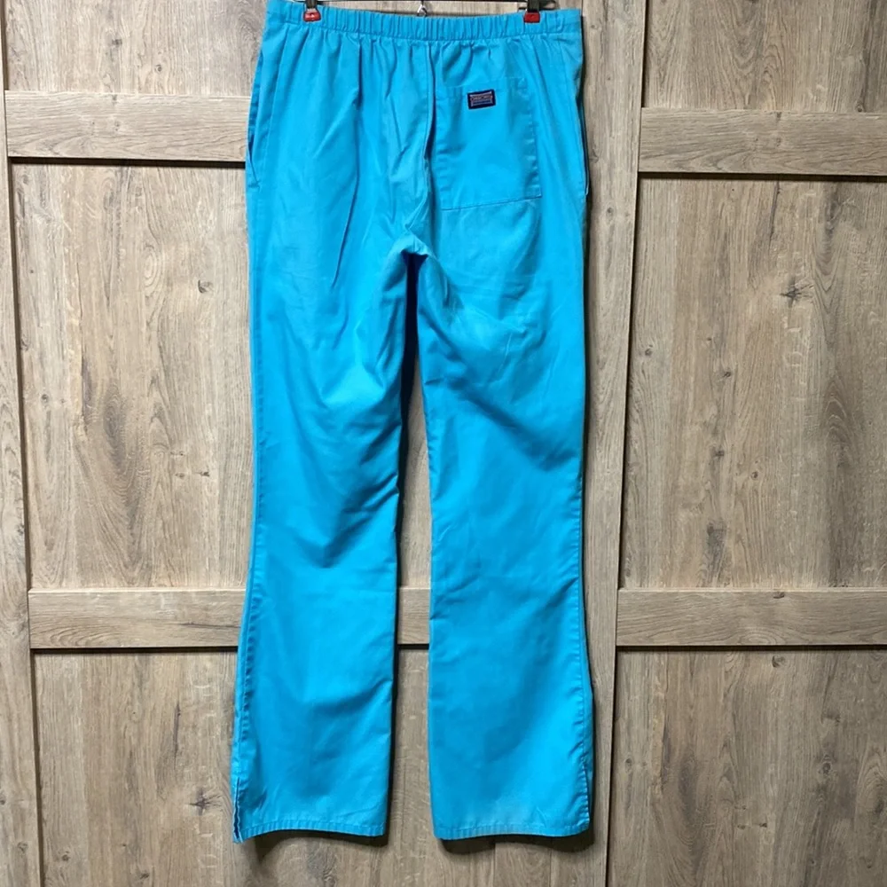 Scrub Pants Women Cherokee Workwear Originals Drawstring Waist w/ Flare Leg 4101 - Picture 6 of 15